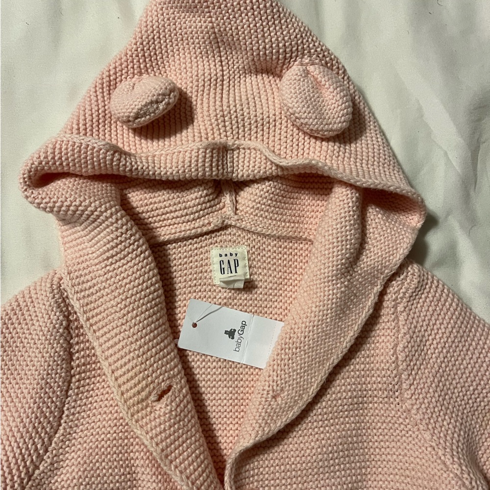 Baby girl pink sweater